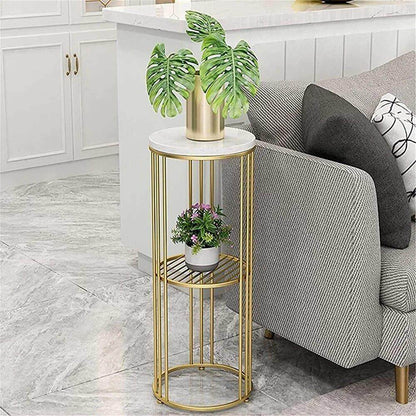 Two - Tier Long Pot Stand .