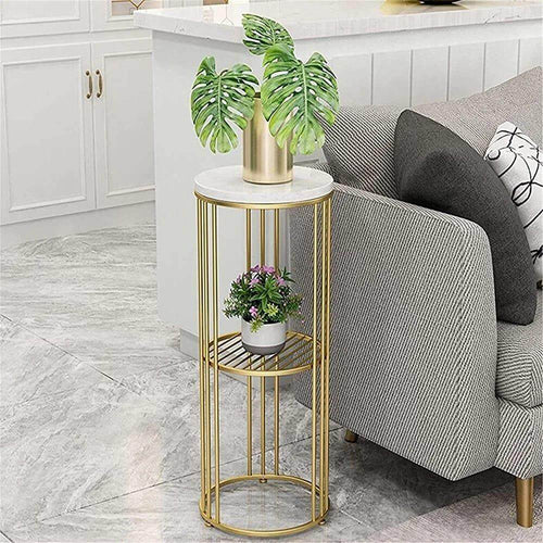Two - Tier Long Pot Stand .