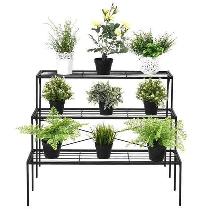 Plant Stand: Rectangular Multi-Tiered Plant Stand