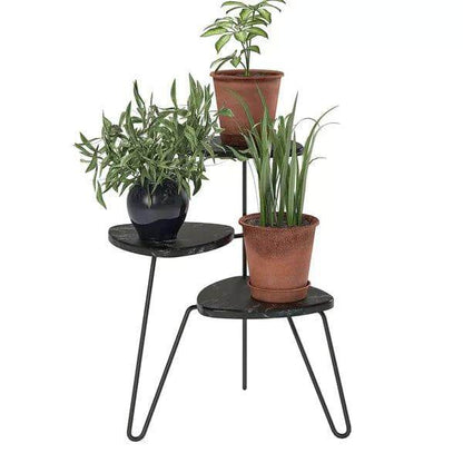 Plant Stand: Triangular Multi-Tiered Plant Stand