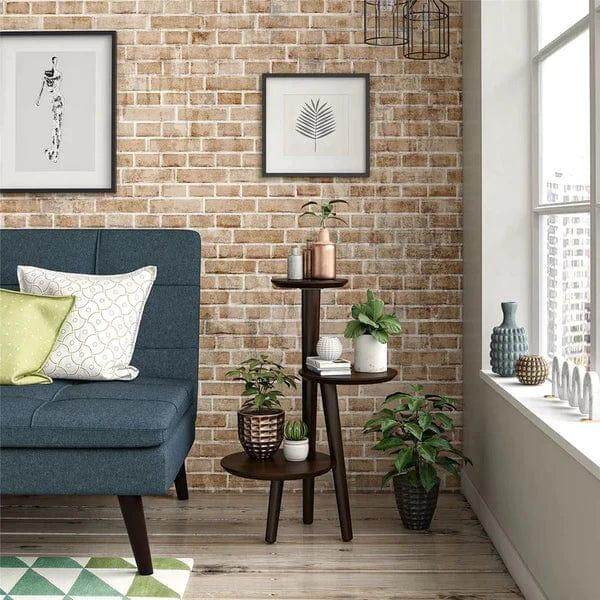 Plant Stand Round Multi-Tiered Plant Stand