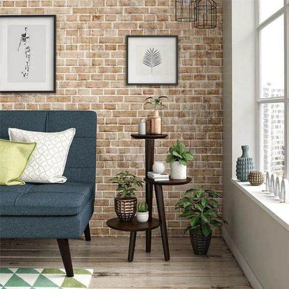 Plant Stand Round Multi-Tiered Plant Stand